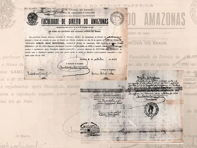 Família e formação acadêmica · 1954