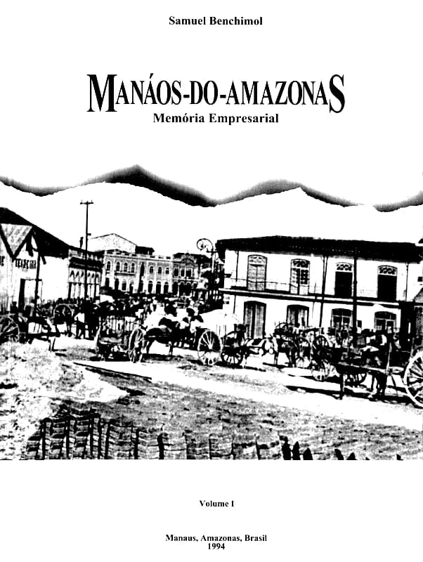 Capa do livro Manáos-do-Amazonas: memória empresarial