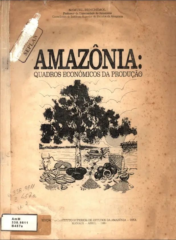 Capa do livro Amazônia: quadros econômicos de produção