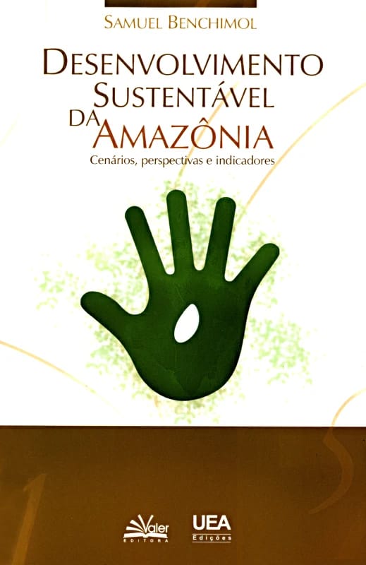 Capa do livro Desenvolvimento sustentável da Amazônia: cenários, perspectivas e indicadores
