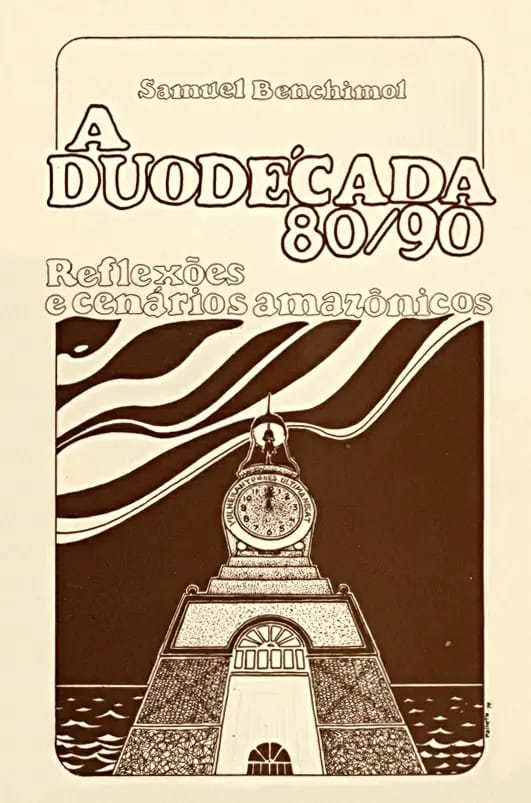 Capa do livro A duodécada 80/90: reflexões e cenários Amazônicos