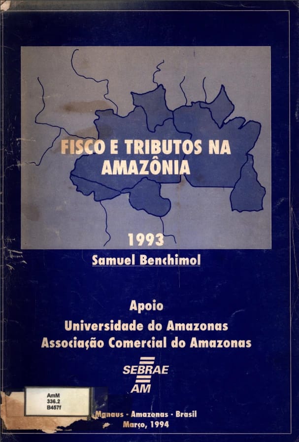 Capa do livro Fisco e tributos na Amazônia: 1993