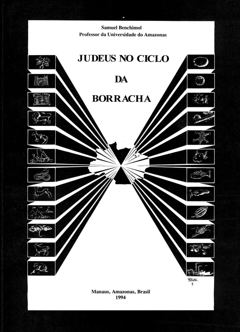 Capa do livro Judeus no ciclo da borracha