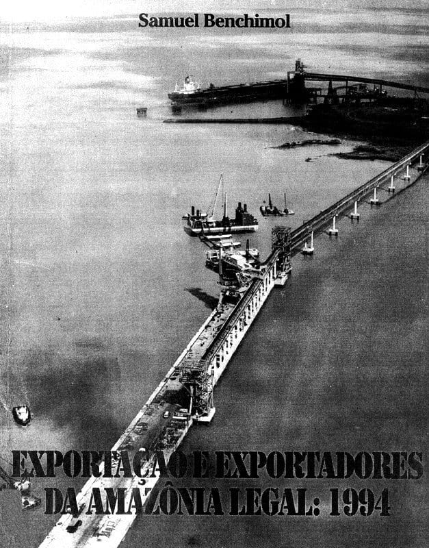 Capa do livro Exportação e exportadores da Amazônia Legal : 1994