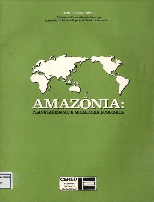 Capa do livro Amazônia: planetarização e moratória ecológica